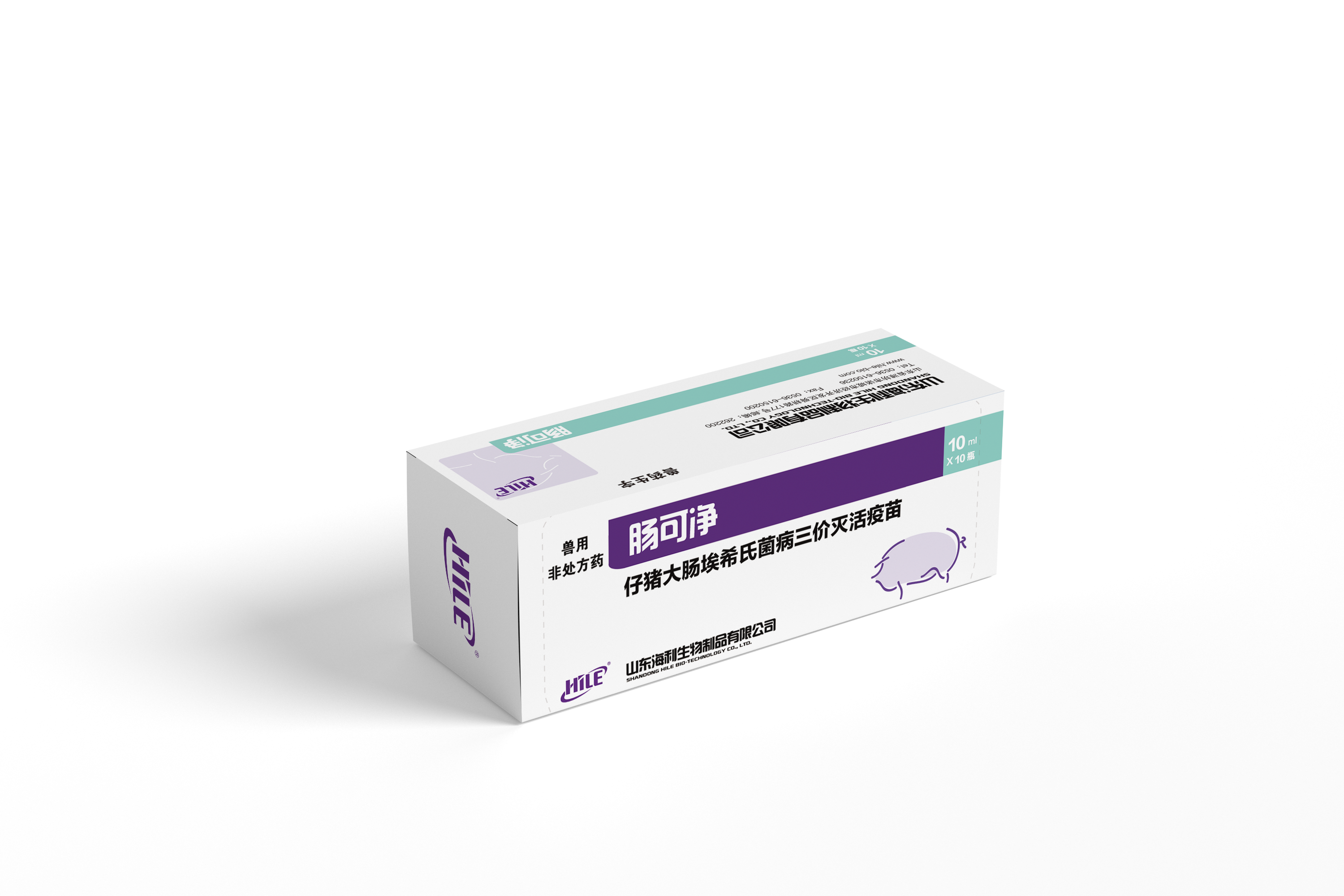 Vắc xin hóa trị ba Escherichia coli dành cho heo con sơ sinh, bất hoạt - Heo