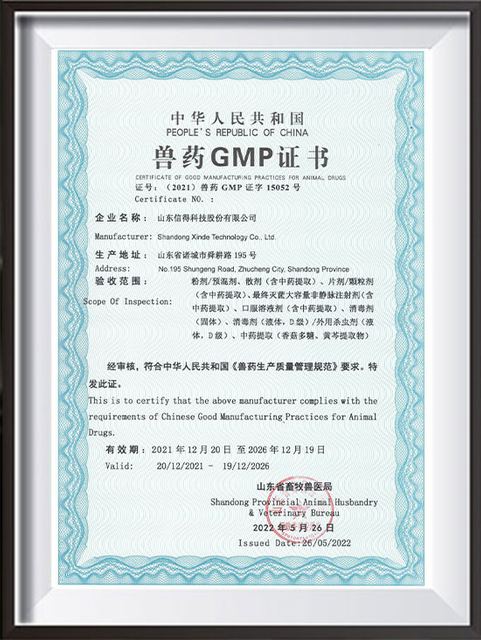 GMP2-SHANDONG SINDER TECH